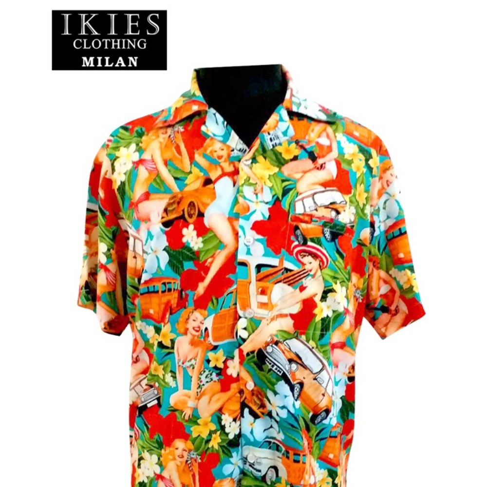 NEW Men’s Aloha Hawaiian Shirt